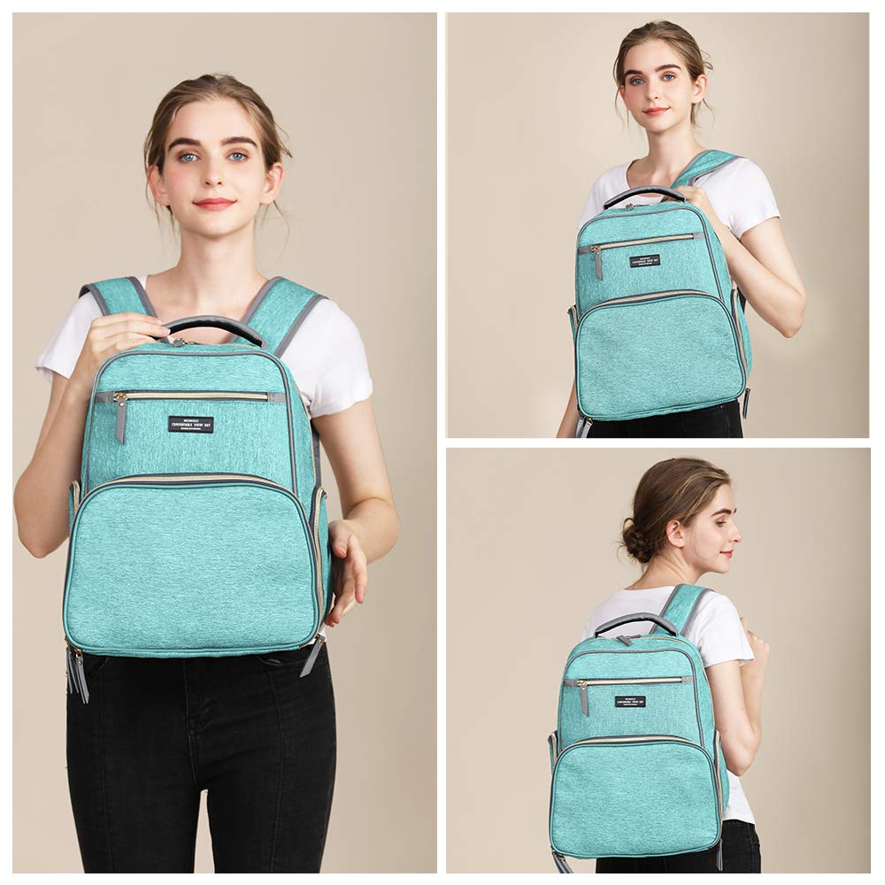 Mochila de extracción de leche para pañales, mochila multifunción para trabajo al aire libre con bolsillo aislante, forro polar verde con licencia oficial de star wars silent one crew., L