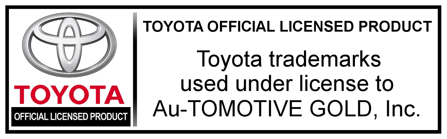 Toyota Camry Black Leather Key Chain