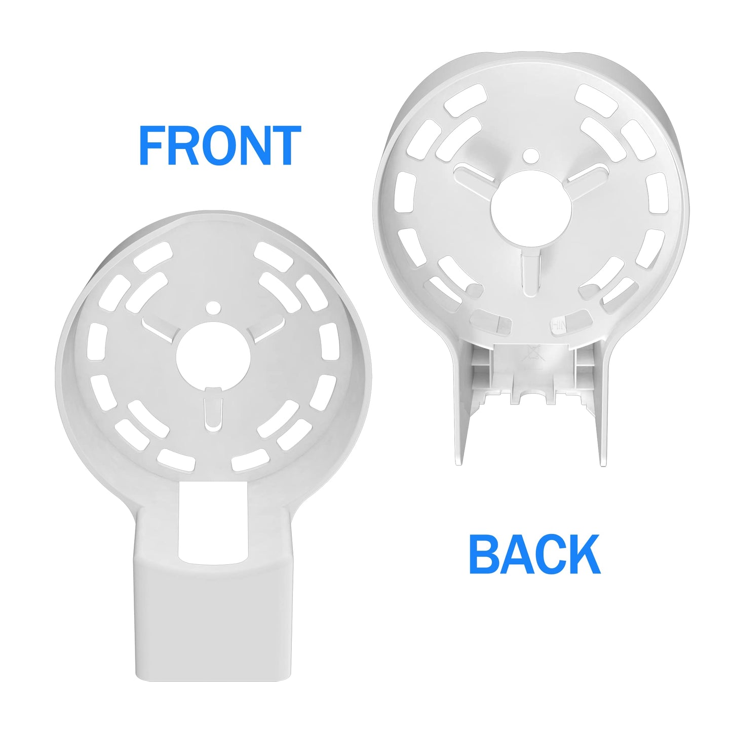 Soporte de Pared SONGCHEER Blanco para Estante Exterior Tp Link Deco X20 X50 X60 X55 Deco Mesh WiFi 6 con Organizador de Cables y Kit de Montaje