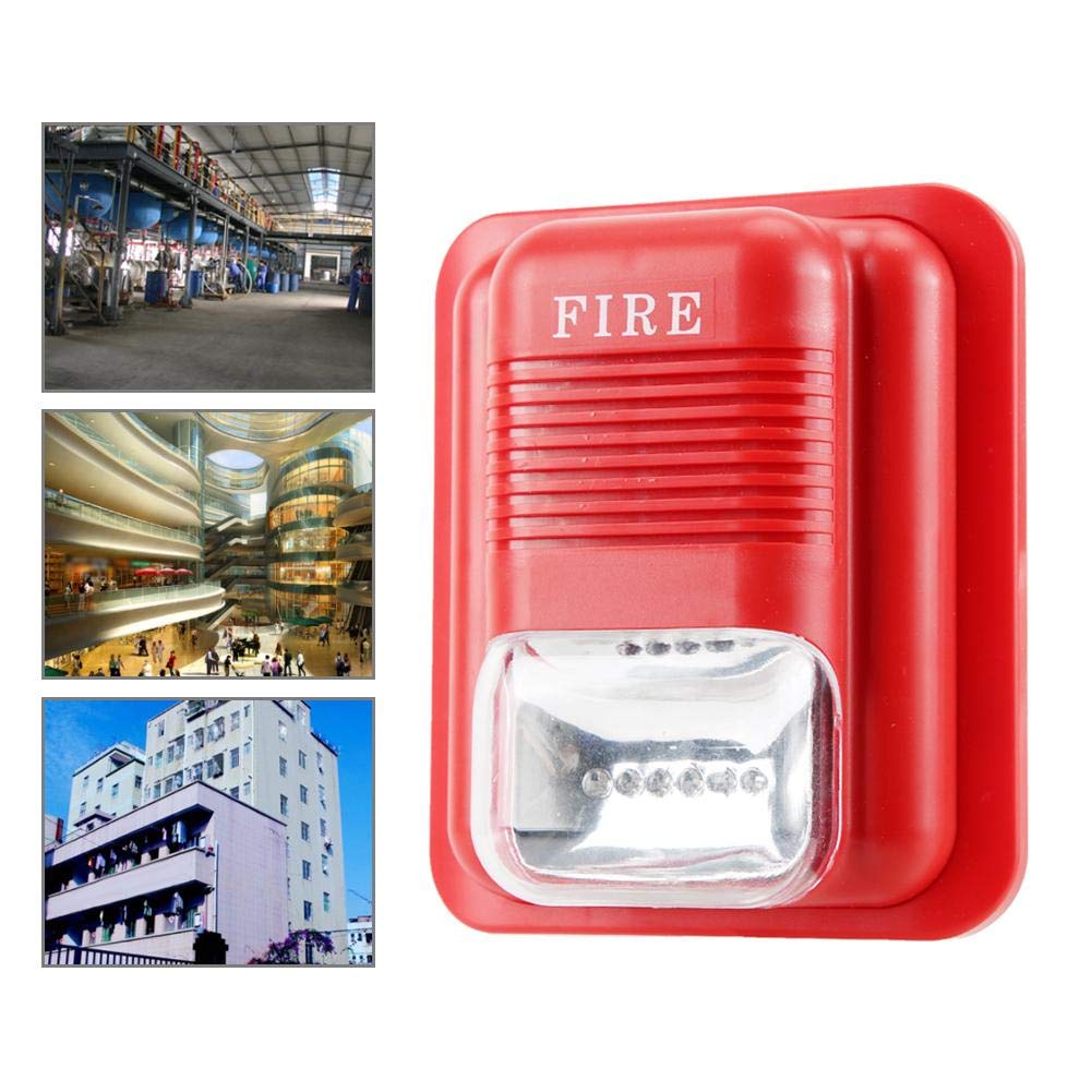 Estación de Extracción Manual Tosuny Roja con Sonido y Luz para Protección contra Incendios
