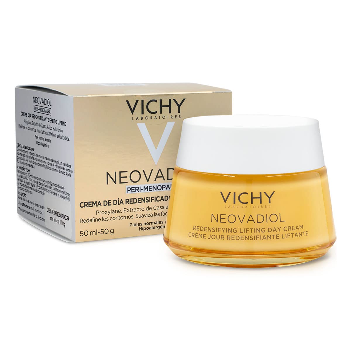 Crema de Día Peri-menopausia Reafirmante y Redensificante con Efecto Lifting Vichy Neovadiol 50 ml
