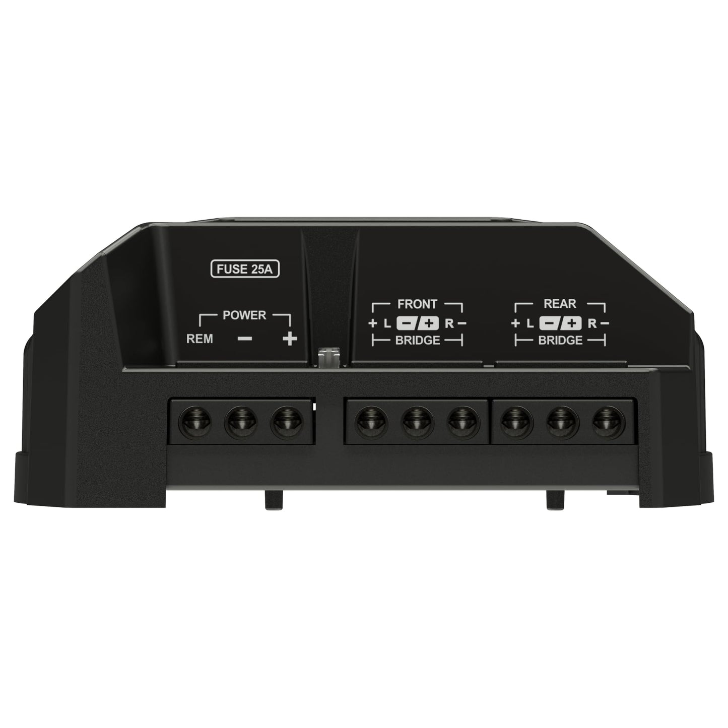 Amplificador Compacto IR400.4 STETSOM 2 Ohms Iron Line para Auto 400W 4 Canales