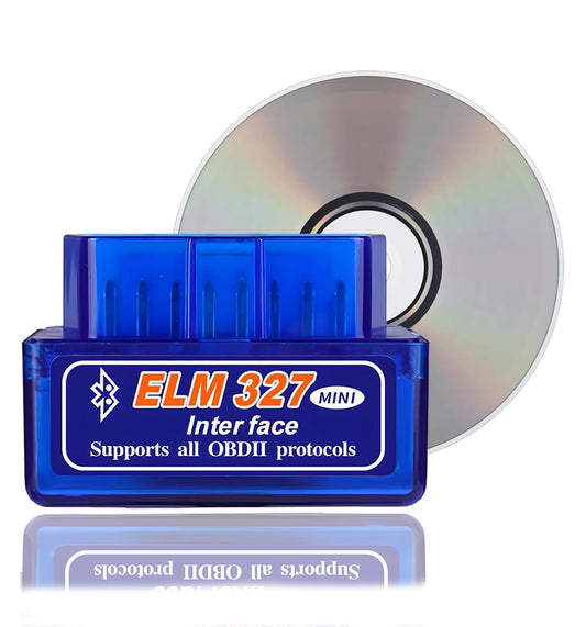 Escáner Automotriz Slzhds Bluetooth v2.1 Compatible ELM327 para Android Windows