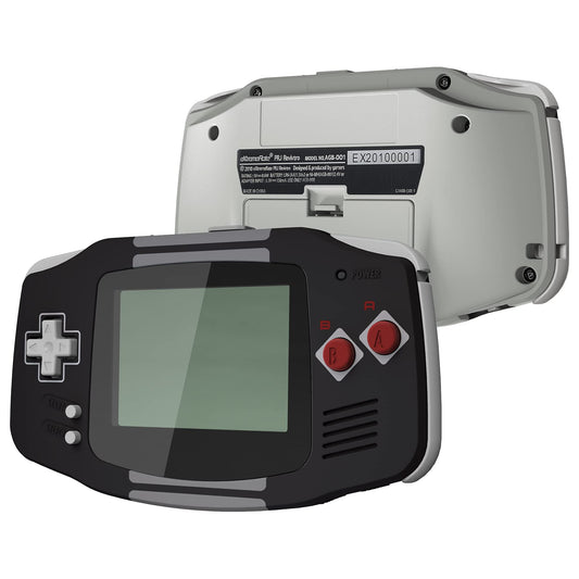 eXtremeRate IPS Ready Upgraded Carcasa para Gameboy Advance Funda Protector Placa Cubierta con Botones para GBA-Compatible con IPS & LCD Estándar-NO Incluye Consola & Pantalla IPS(Clásicos NES)