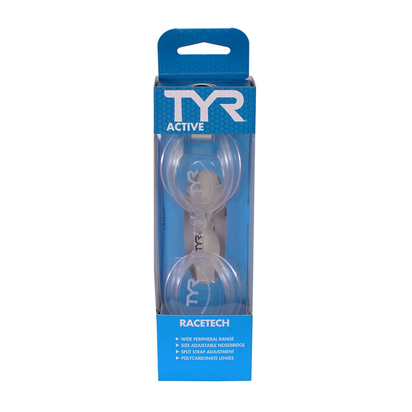 Anteojos TYR Racetech Transparente Rendimiento