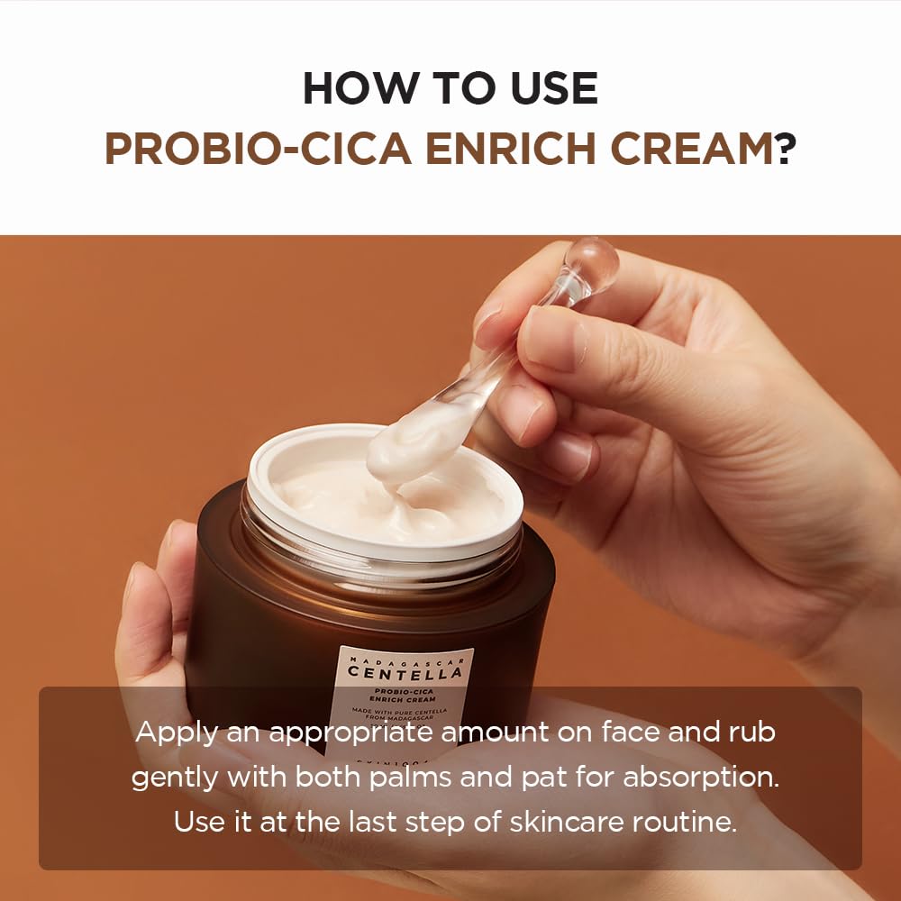 SKIN1004 Madagascar Centella Probio-Cica Enrich Cream (Crema Facial Rica en Probióticos)