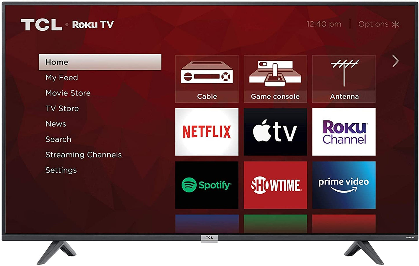 Televisor Smart Roku TCL 55 Pulgadas UHD 4K HDR Reacondicionado