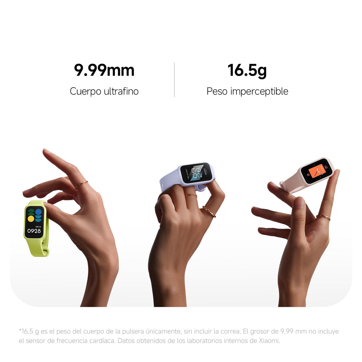 Reloj Inteligente Xiaomi Band 9 Active Negro 5ATM