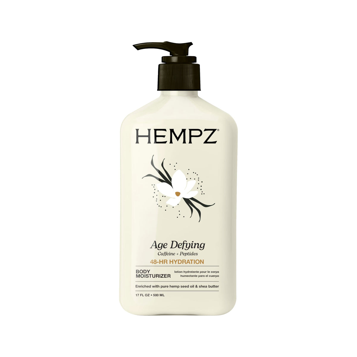 Hempz Age-Defying Herbal Body Moisturizer Unisex Moisturizer 17 oz