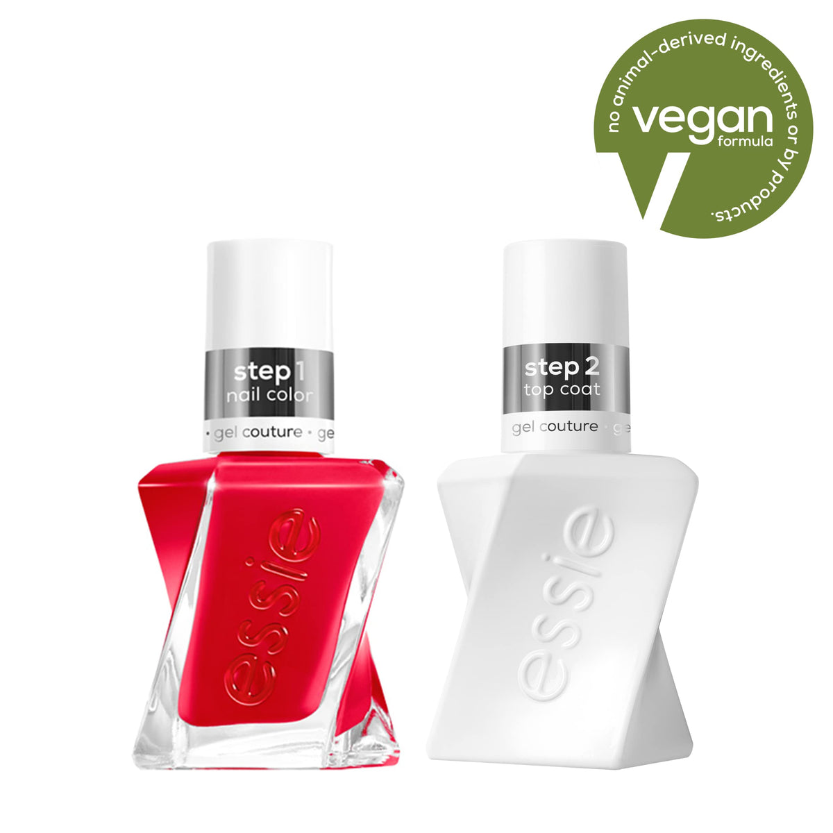 essie Gel Couture Nail Polish + Top Coat Kit, Rock The Runway