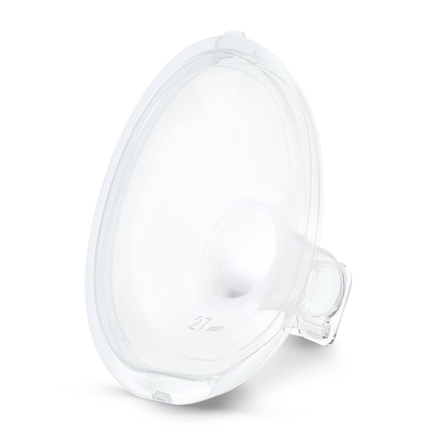 Medela | Embudos de Plástico para Copas Recolectoras Manos Libres de 27 mm | Compatible con Extractores Eléctricos Hands Free