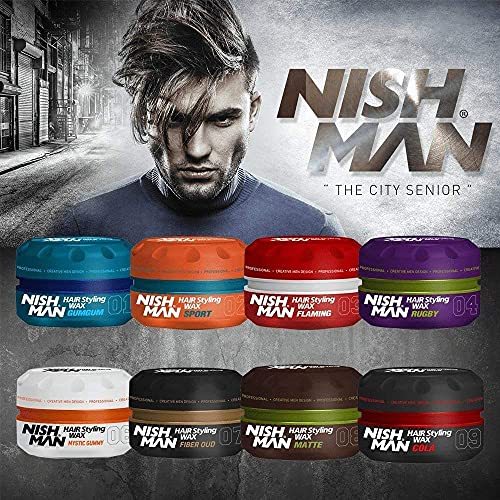 Nishman Serie Hair Styling (03 Flaming AQUA WAX, 150 ml)