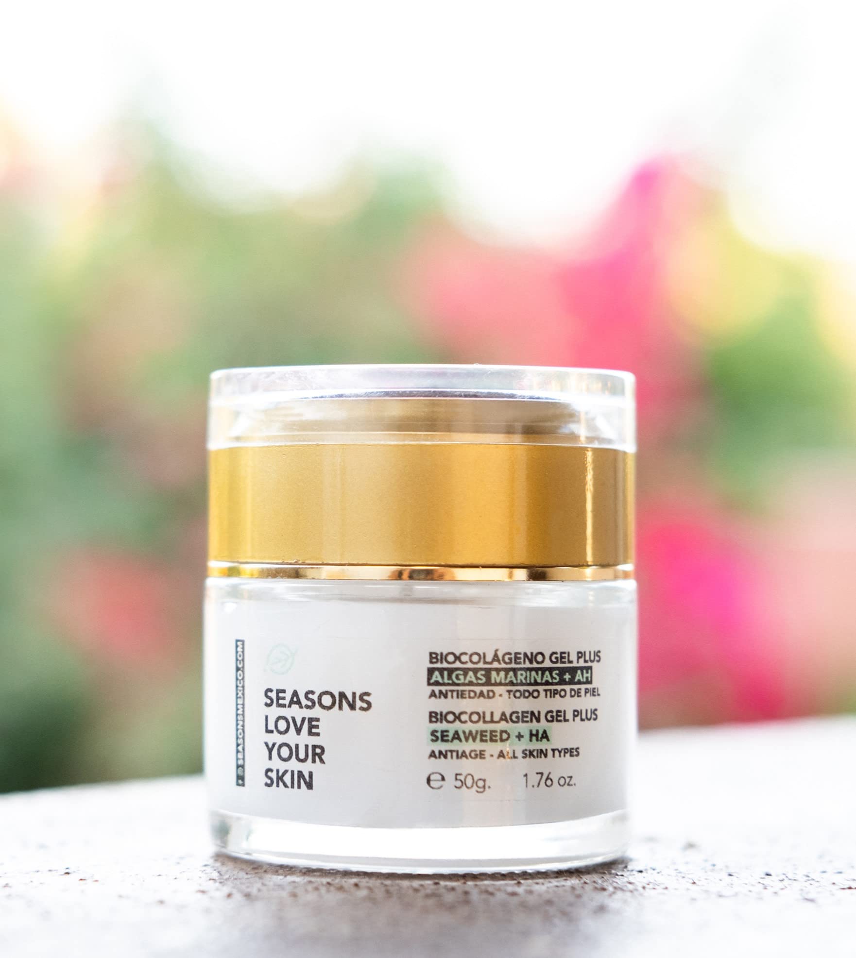 Seasons Love Your Skin Gel Biocolágeno Antiedad con Ácido Hialurónico y Algas Marinas 50 ml