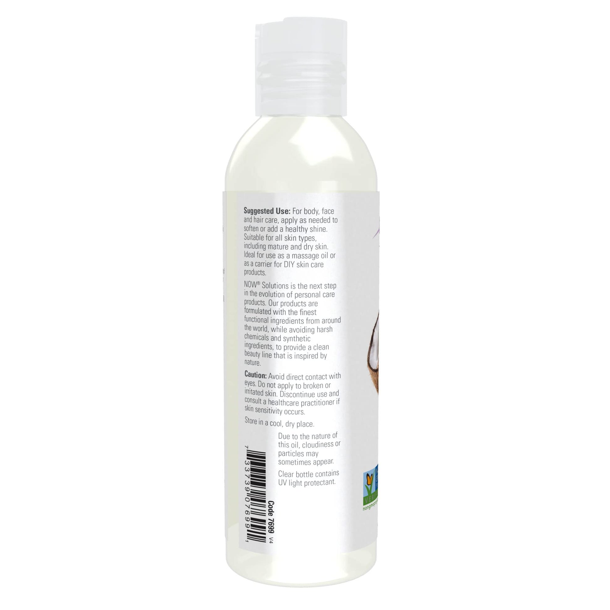 Now foods | Liquid Coconut Oil 118ml | Aceite de coco líquido 118ml