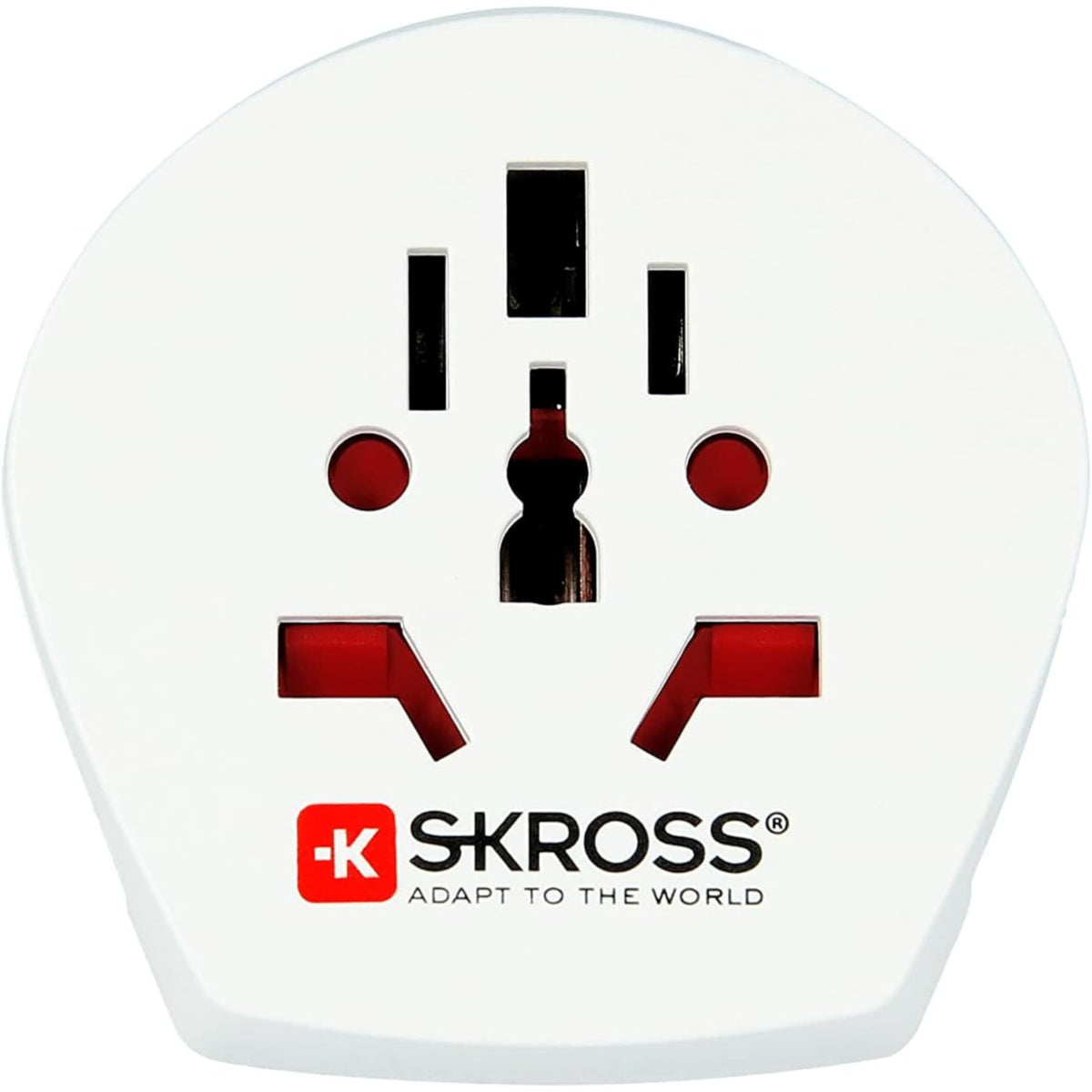 Kit de Enchufe Adaptador de Viaje Skross Blanco para Viaje