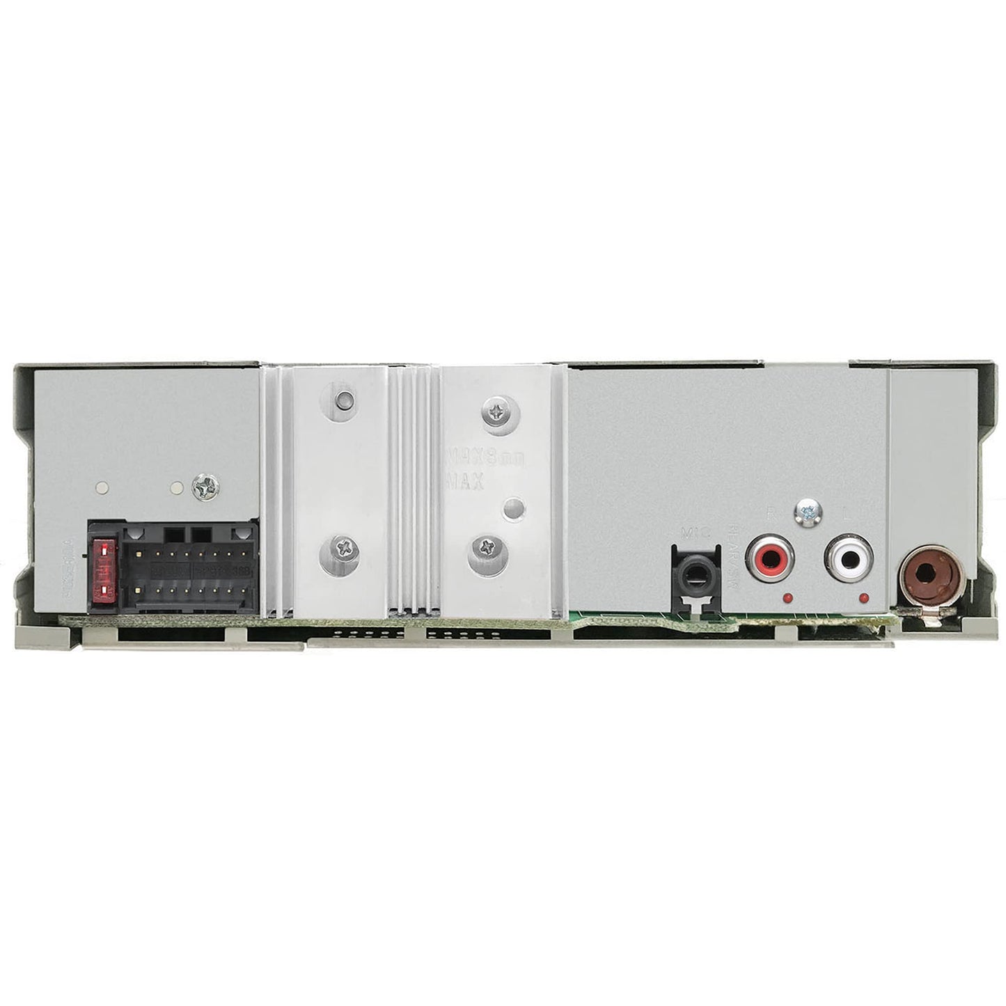 JVC KD-T720BT - Estéreo de coche con CD, Single Din, audio Bluetooth y llamadas manos libres con micrófono externo, CD, MP3, USB, entrada AUX, radio AM/FM, amplificador de alta potencia, control de
