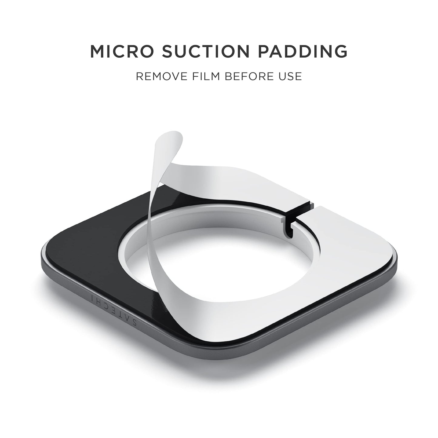 SATECHI Puerto de Aluminio para Cargador MagSafe - Cargador No Incluido - para iPhone 14 Pro Max/14 Pro/14/14 Plus, iPhone 13 Pro Max/13 Pro/13 Mini/13, iPhone 12 Pro Max/12 Pro/12 Mini/12