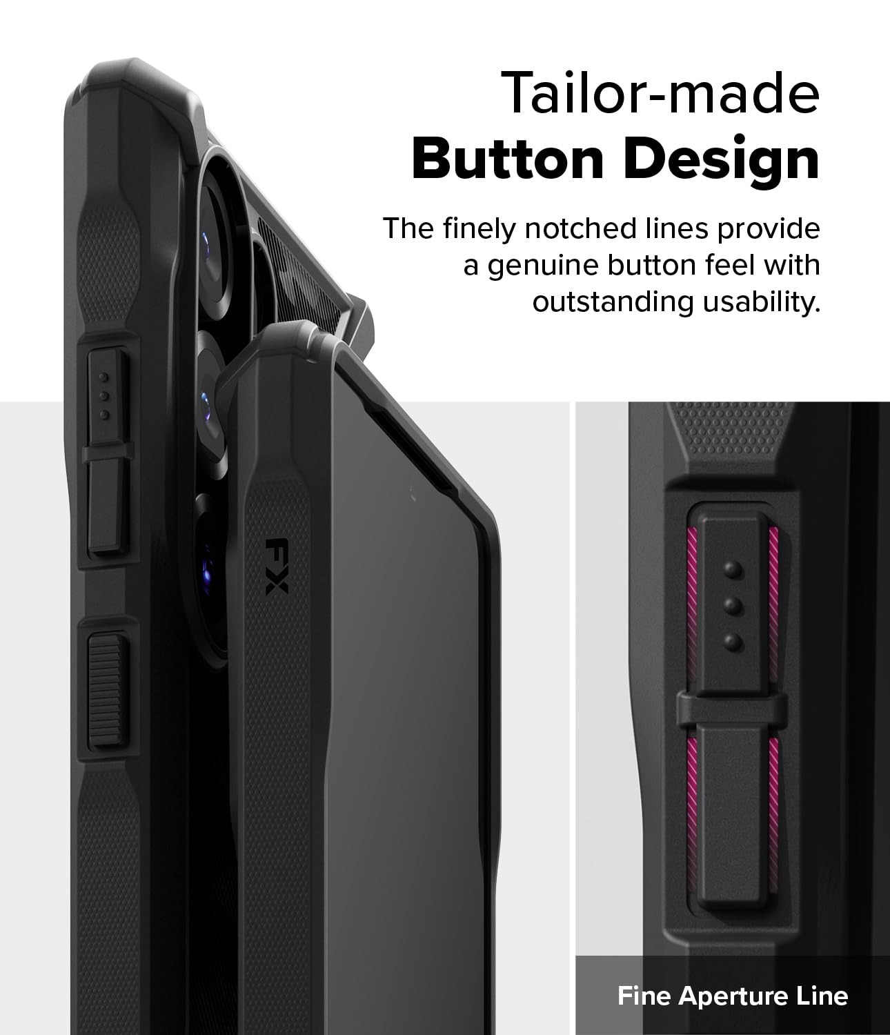Funda Resistente Ringke Fusion-X Samsung Galaxy S25 Ultra Camo Black