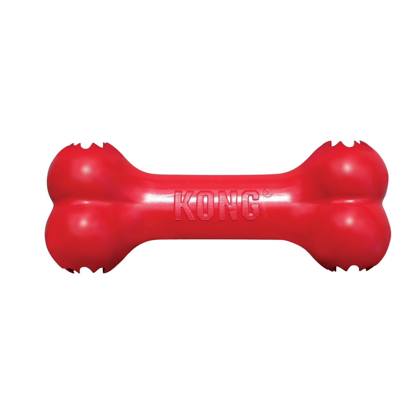 Kong Goodie Bone Juguete para Perro con Forma de Hueso, color Rojo, Mediano