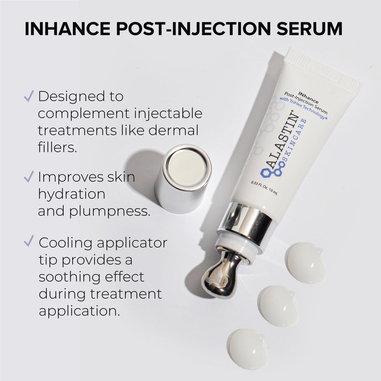 Suero Post Inyección ALASTIN Skincare INhance - Reductor de Moretones e Inflamación (10 mL) - Hidratación y Cuidado de la Piel.