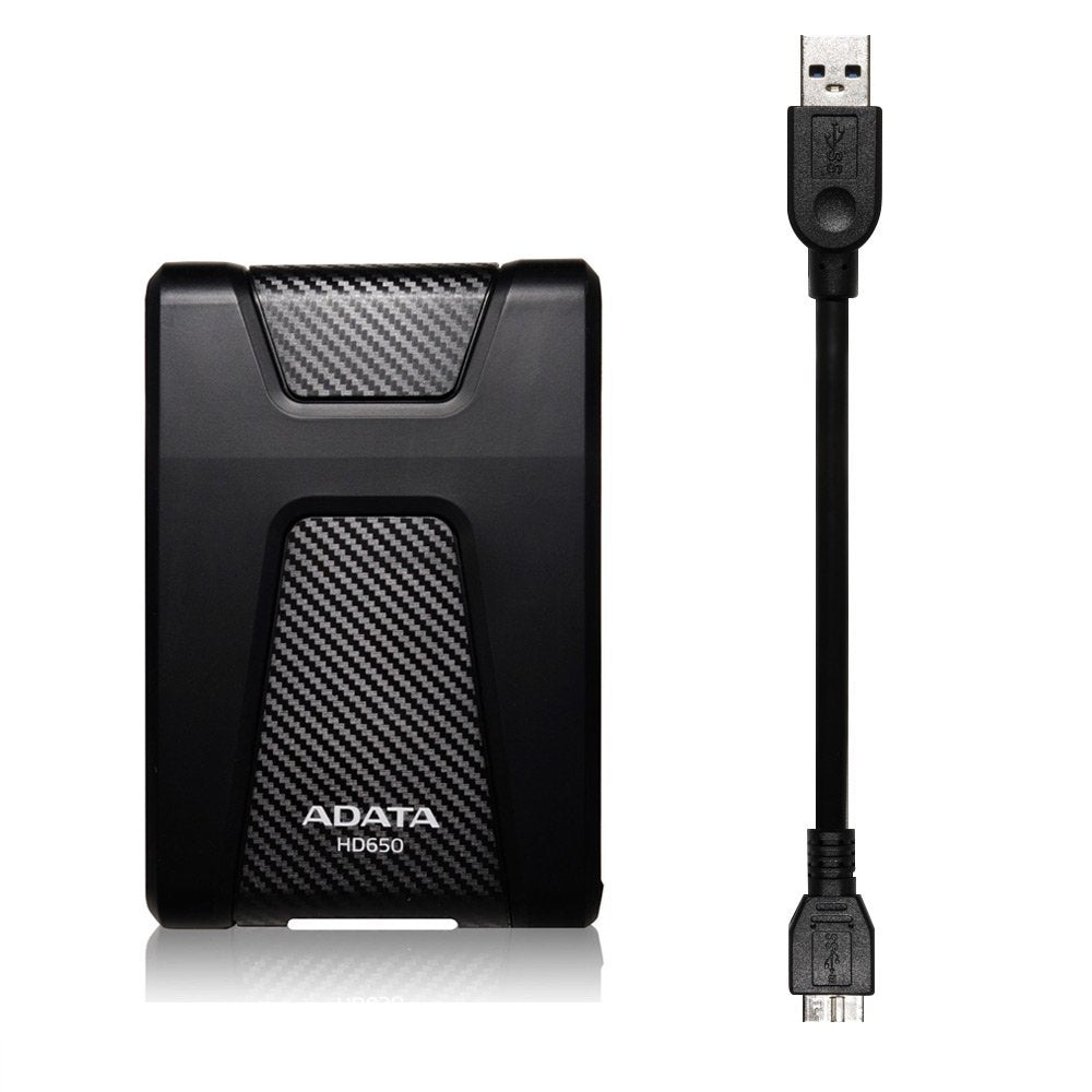 Disco Duro Externo ADATA Negro 4 TB Contra Polvo y Salpicaduras