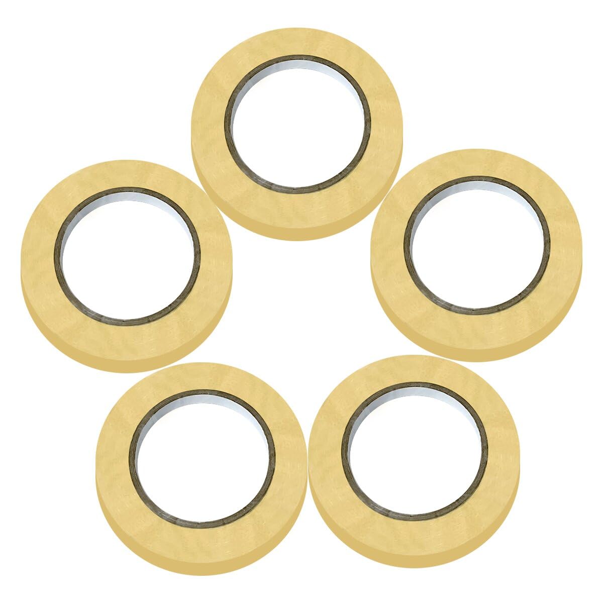 Feleolibe - Cinta indicadora esterilizadora autoclave de 5 rollos para esterilización de vapor (1/2 pulgadas, 60 yardas/rollo)