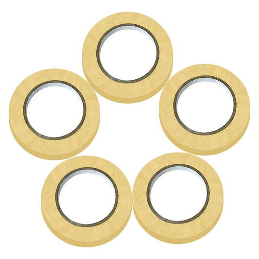 Feleolibe - Cinta indicadora esterilizadora autoclave de 5 rollos para esterilización de vapor (1/2 pulgadas, 60 yardas/rollo)