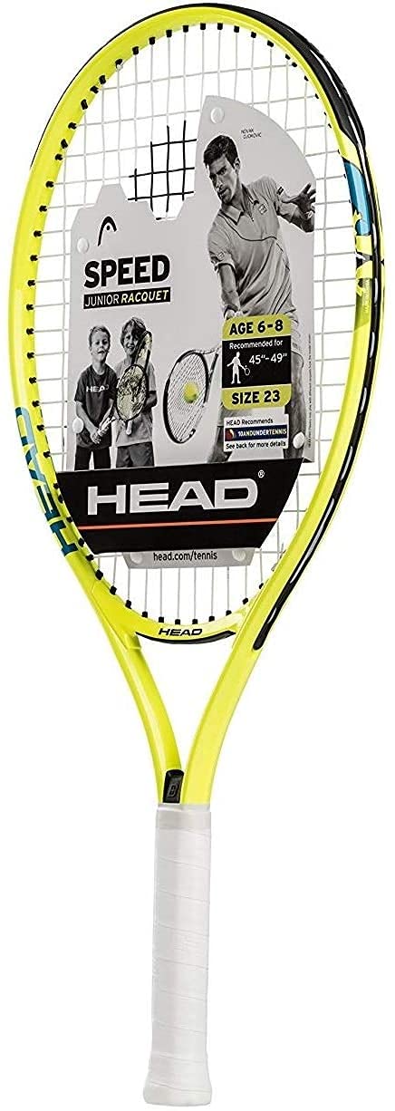 HEAD Speed Kids Raqueta de Tenis – Raqueta de Equilibrio de luz para Principiantes – 23 Pulgadas, Amarillo