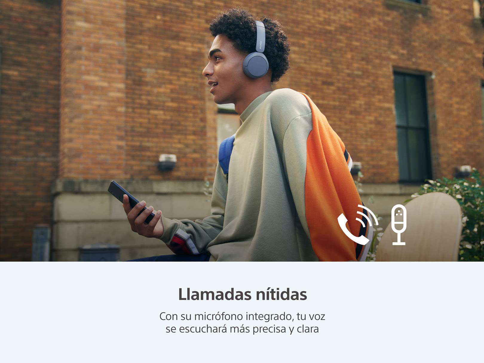 Audífonos Inalámbricos Sony Beige WH-CH520 hasta 50 Horas de Duración de Batería Versión Nacional