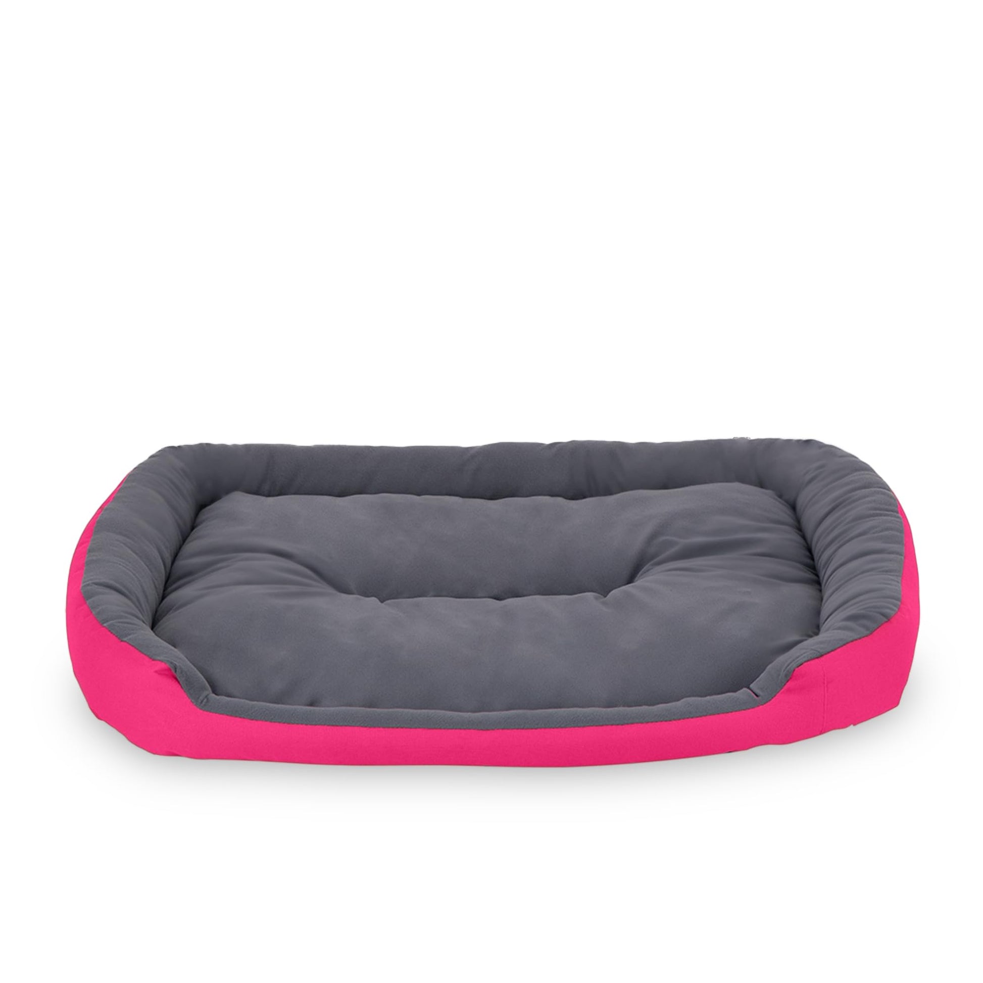 Cama para Perro PETS APPAREL HILLS Fucsia Gris Resistente y Confortable