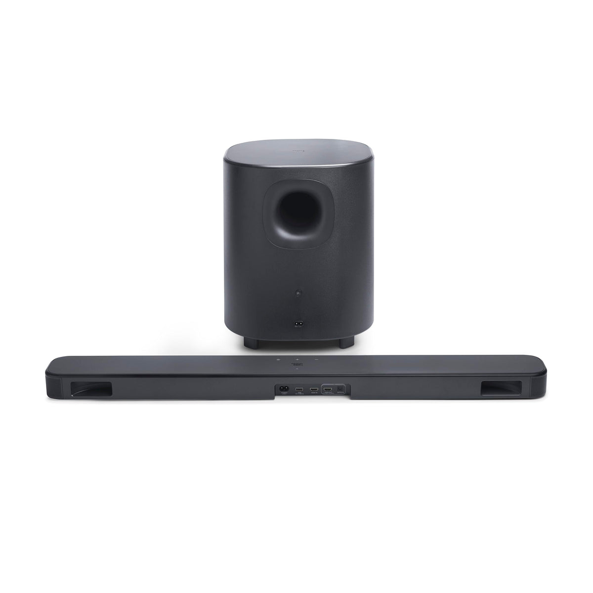 Sistema de Barra de Sonido JBL Negro con Dolby Atmos y Subwoofer de 10 Pulgadas, 750W, MultiBeam 3.0 y PureVoice 2.0