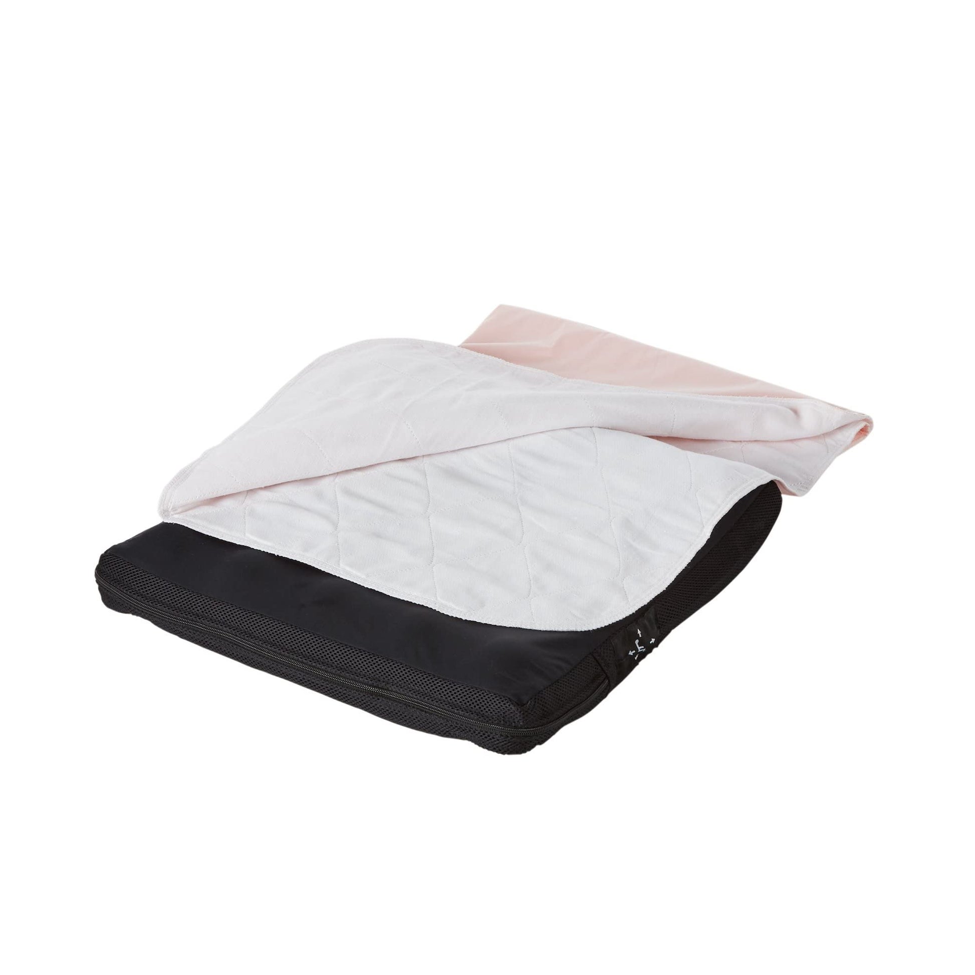 Cojín Hinchable ROHO Mosaic Negro Ajustable con Funda Elástica y Base Antideslizante