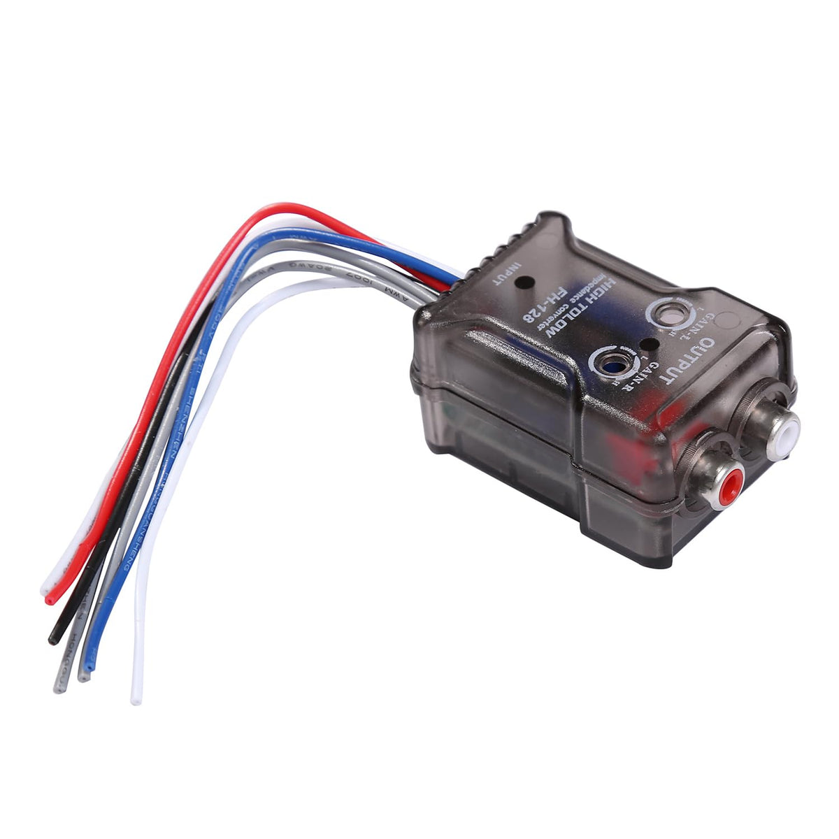 Convertidor de Alta a Baja AUOKAY para Estéreo de Coche Amplificador de Subwoofer automático