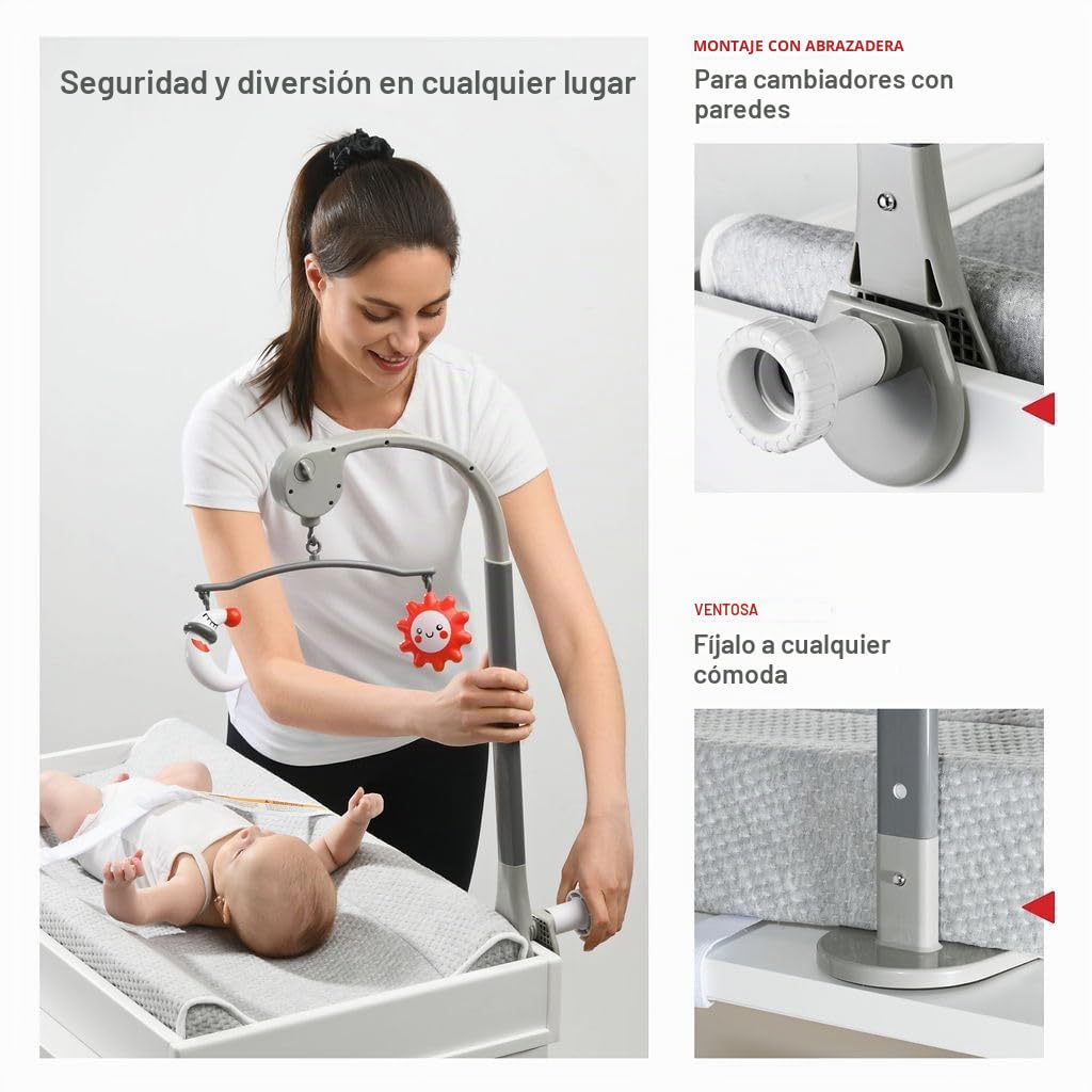 Almohadilla para cambiar pañales – Almohadilla de espuma contorneada para cambiar pañales de bebé para cómoda, lavable, suave y extraíble, cubierta exterior antideslizante + forro interior impermeable