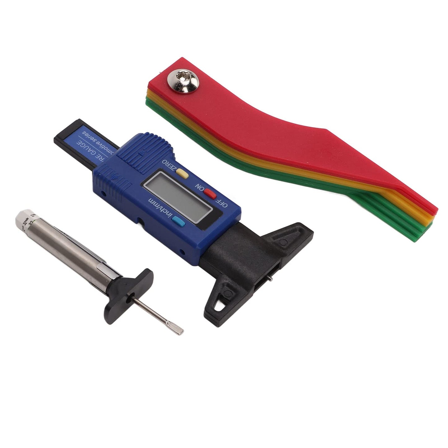 Medidor de Profundidad de Banda de Rodadura Digital Portátil para Freno de Camión y Coche