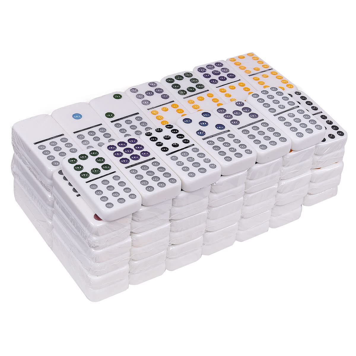 Dominó Doble 12 Novelty Corp Metálica 91 Fichas Jumbo