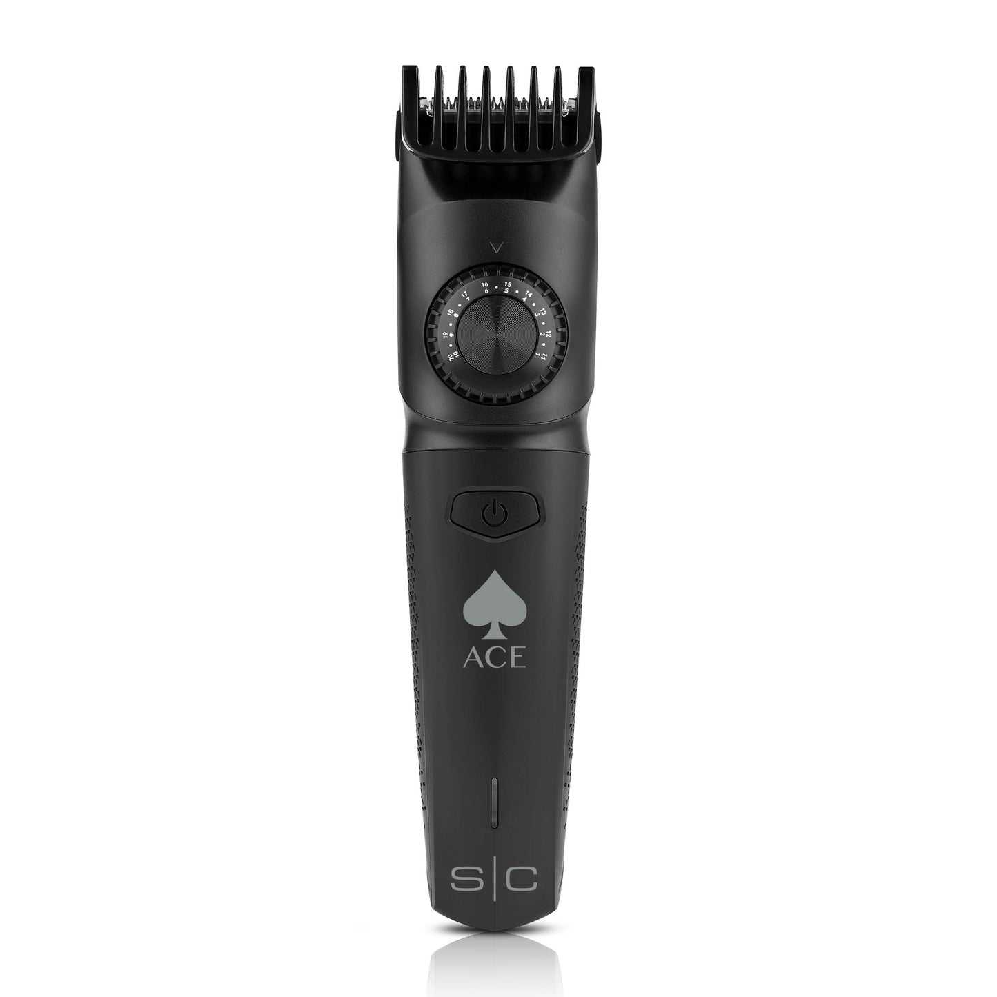 Stylecraft Ace Premium - Batidora de barba para hombre, ligera, sin cables, 39 longitudes ajustables, recargable con USB-C, agarre ergonómico, cuchillas de acero inoxidable