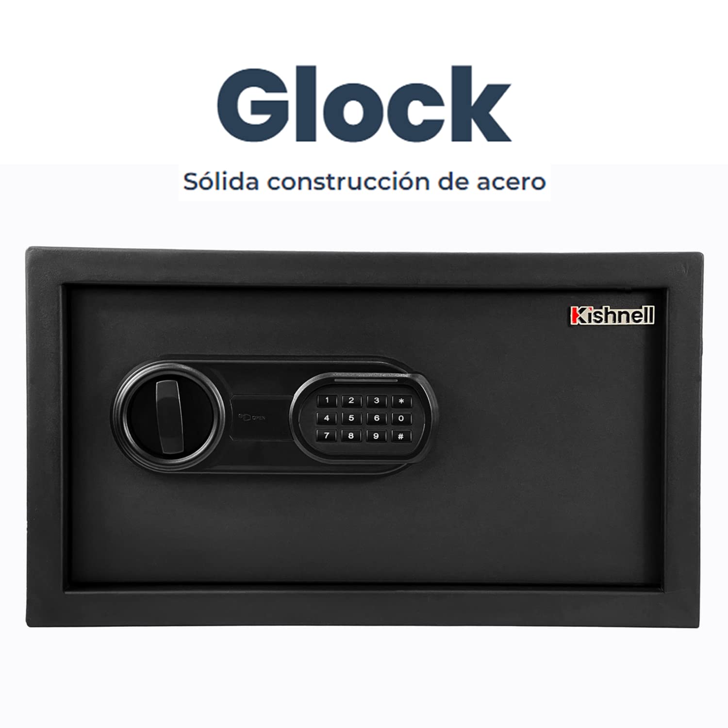Kishnell | Caja Fuerte Laptop Apertura Electronica Con Luz Glock 23EIS