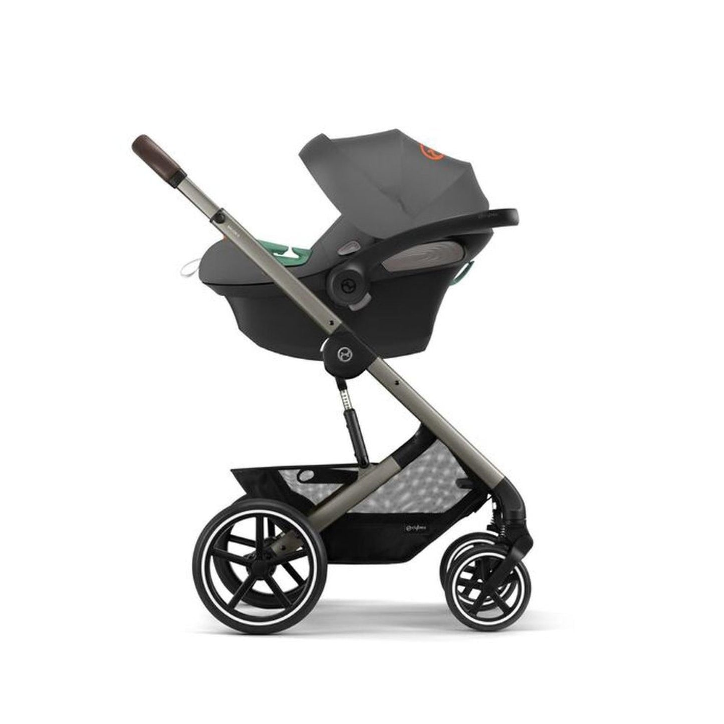 CYBEX Balios S Lux Carriola. Color Lava Grey (Silver Frame)