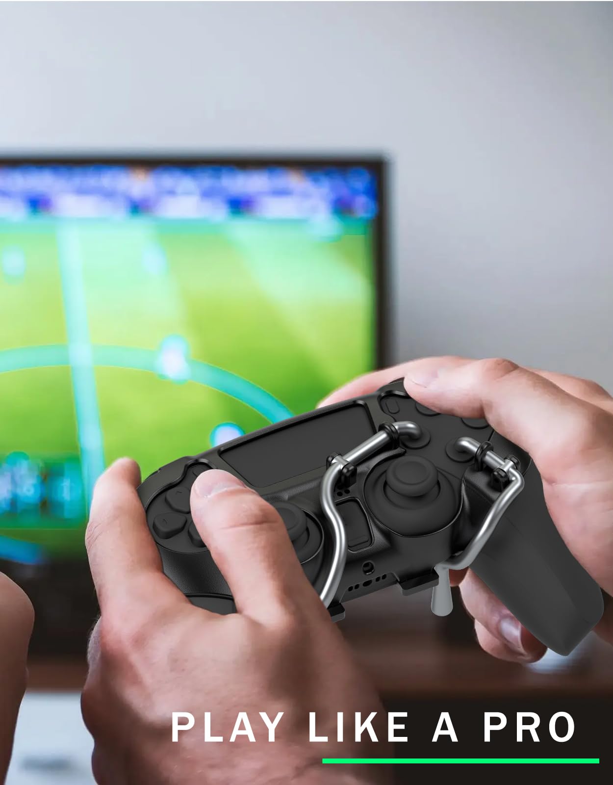 Paletas Leverback Mecánicas EXknight Negro para Juegos Mando PS5
