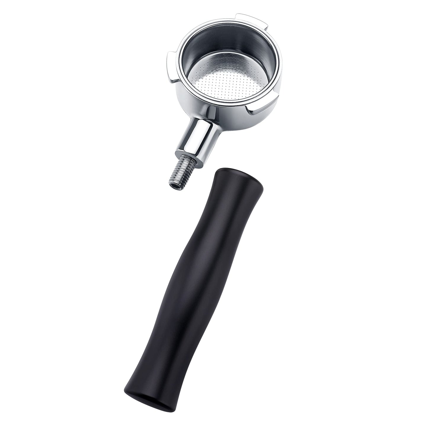 Portafiltro Desnudo Normcore 51 mm 3 Orejas Mango Aluminio Anodizado para Delonghi Dedica EC680 EC685 SMEG EUPA