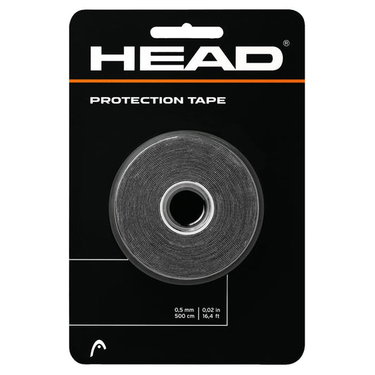 Head - Cinta de protección para la Cabeza de la Raqueta, Rollo de 16 pies, Color Negro