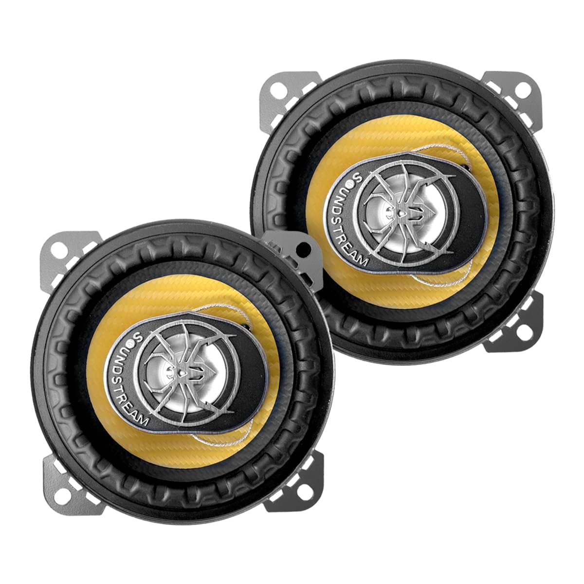Soundstream Bocinas Auto 4 PuLG Carbono Pro Kevlar 2 Vías