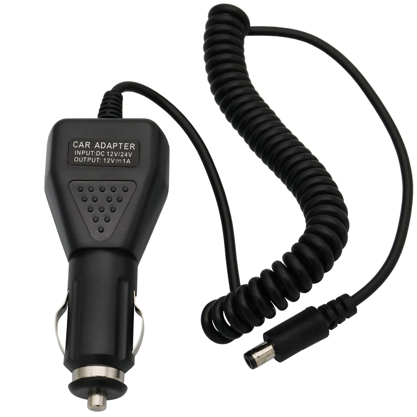 Cable de carga de batería de 12 V/24 V para coche, compatible con Motorola Kenwood Icom Base de cargador