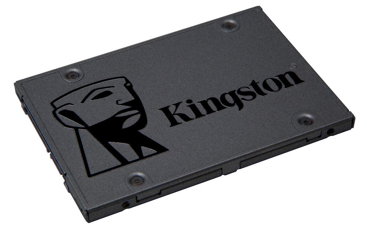 Kingston SSD A400, Capacidad: 960GB, Factor de Forma: SATA 2.5, Interfaz: SATA Rev. 3.0 (6Gb/s), Lectura: 500MB/s y Escritura: 450MB/s, Numero de Parte: SA400S37/960G