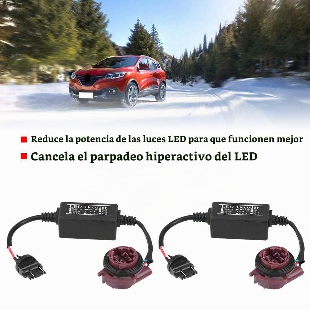 Adaptador de Decodificador de LED Canbus para Cancelación de Parpadeo 3157