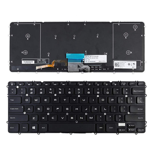 Teclado Retroiluminado LXDDP Dell Precision M3800 XPS 15 US negro Repuesto