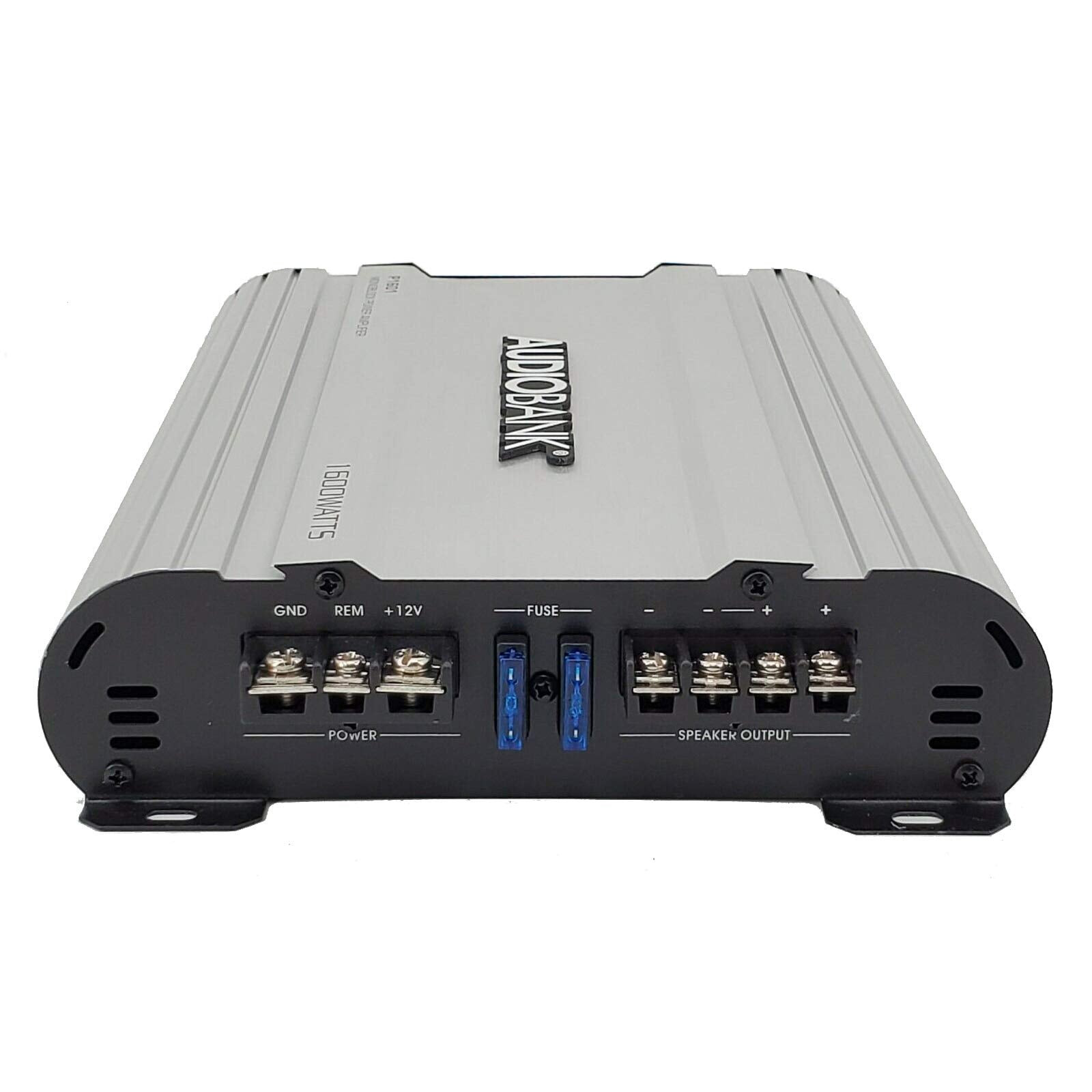 Amplificador Monobloque Audiobank AB Plata con Control Remoto y 1600 W de Potencia