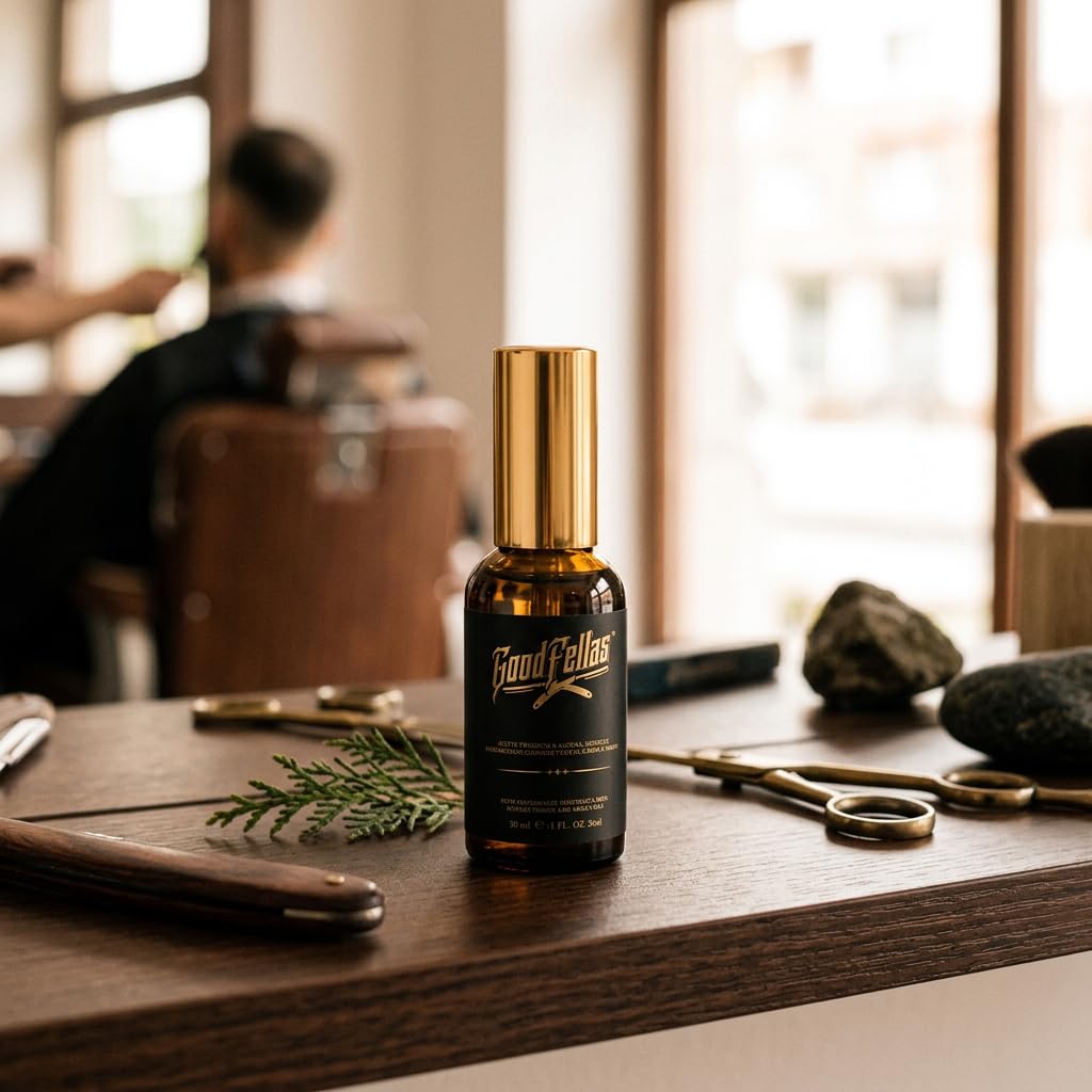 GoodFellas Aceite Premium para Barba 30 ml con Aceites Esenciales