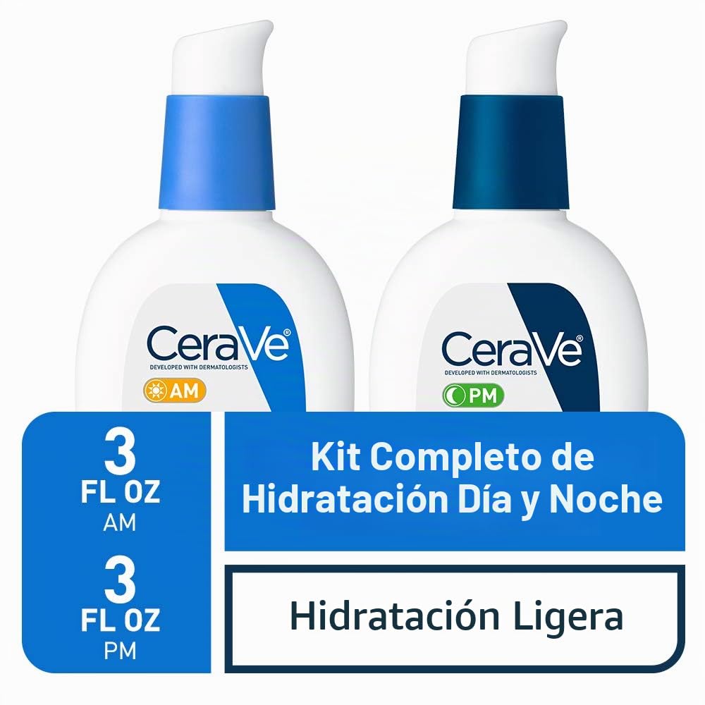CeraVe Am/Pm Bundle Facial Moisturizing Lotion, 2 Count